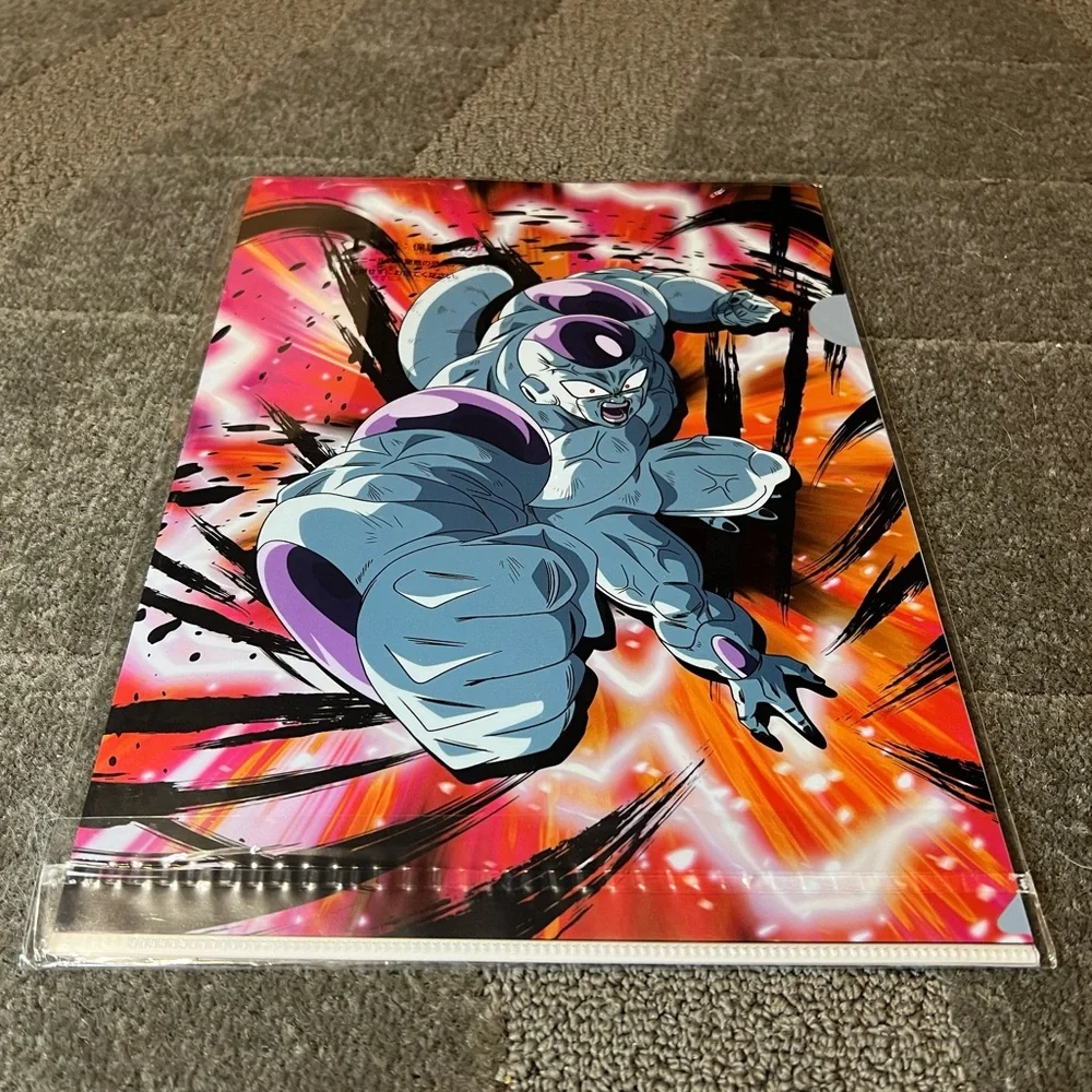 Dragon Ball Z Super Clear File Folder Plastic Anime Japan Exclusive Set of 2 DBZ